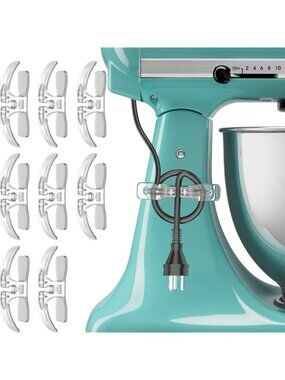 Versatile Cord Organizer for Kitchen Appliances | 8 Pcs Kitchen Accessories